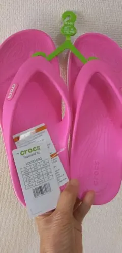 クロックス　CROCS ピンク