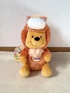 プーさん 馬 干支 ぬいぐるみバッジ 2026お正月ディズニーリゾート限定グッズ