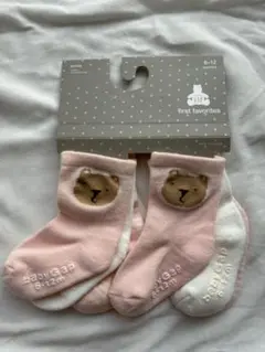 babyGap ベビー靴下 3足セット 6-12ヶ月