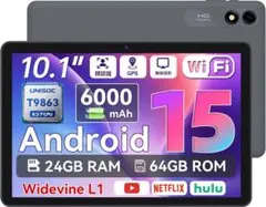 Android 15 タブレット10イン24GB+64GB+1TB拡張 199