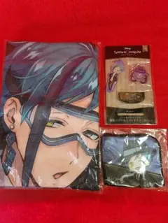 ツイステッドワンダーランド　フロイド・リーチ　バスタオル　アクリルスタンド