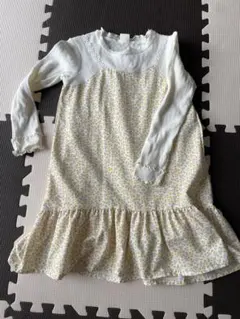 SIMPLE FREE 花柄長袖ワンピース 120