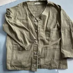 SHOO-la-RUE オリーブ ミリタリージャケット
