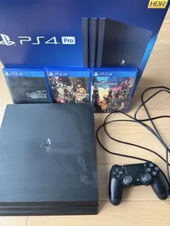 PS4 Pro CUH-7200B 本体 ソフト