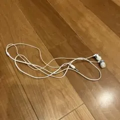 ホワイト インイヤー型イヤフォン 3.5mm