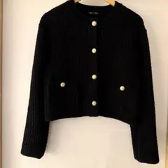 ジャケット　黒　GU