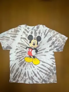 Disney ミッキー タイダイ Tシャツ 2XL オーバーサイズ 古着 半袖