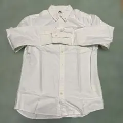 XL EXTRA LARGE コットン長袖シャツ 胸ポケット付き