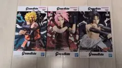 NARUTO-ナルト- 疾風伝　Grandista まとめ売り　3点セット