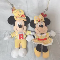 ミッキー&ミニー 30周年 ぬいぐるみストラップ