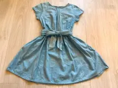 Pupil House 130cm 半袖ワンピース リボンベルト付きのサムネイル