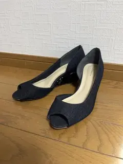 ESPERANZA オープントゥウエッジヒール