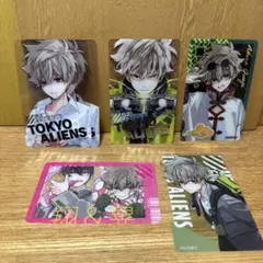 東京エイリアンズ 郡司 チャイナ クリアカード アクリルコースター 缶