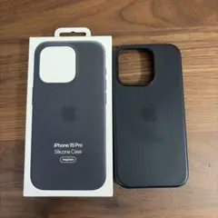 iPhone 15 Pro シリコンケース MagSafe対応