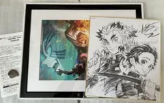 劇場版 鬼滅の刃 無限列車編　Blu-ray特典　キャラファイングラフ　色紙