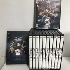 鬼滅の刃　dvd　収納box 鬼滅の刃 竈門炭治郎 立志編 DVD1～6巻セット 完全生産限定版 収納