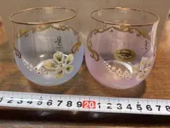 ガラスペン【glasskaoria】グラスカオリア スワロフスキー ブルー