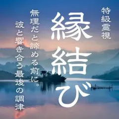 【霊視鑑定】心波調律施術付き（縁結び/心波共鳴）
