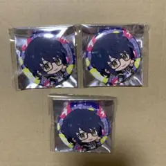 【キズ/サビあり】あんスタ アニカフェ 缶バッジ 青葉つむぎ