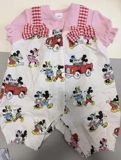 新品 ディズニー ミッキー ロンパース 70cm