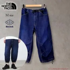 ノースフェイス ボルダリングパンツ デニム クロップドパンツ M NT52050