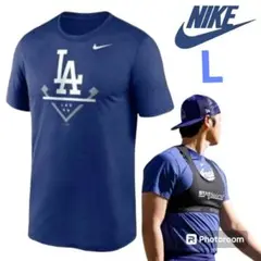 ロサンゼルス　ドジャース　大谷翔平選手着用　Tシャツ　NIKE 米国購入　新品 NIKE ドジャース 大谷翔平 Tシャツ ネーム&ナンバー 背番号 ホワイト