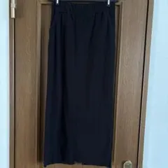 【あいかず様専用】【WEB限定】リブカットナロースカート(ブラック)