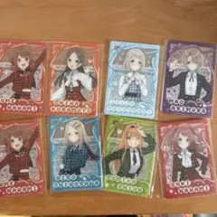 学園アイドルマスター クリアカード 8枚