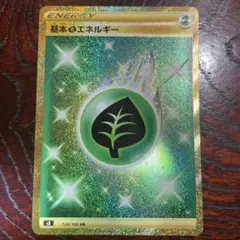 ポケモンカード　基本草エネルギー　UR 128/100