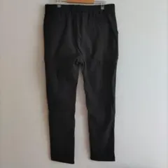 新品　裏起毛メンズワークパンツ　黒