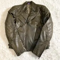 ポールスミス ラムレザー ダブル ライダース エルボーパッチ