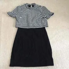 Forever ボーダーワンピ