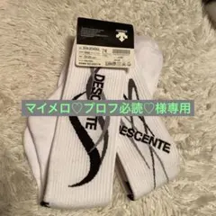DESCENTE DVB-27433Z ホワイトソックス 23-25cm