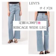LEVI’S PREMIUM RIBCAGE WIDE LEG ストレートデニムのサムネイル