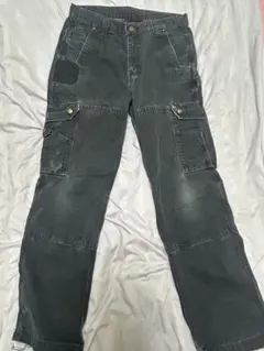 Carhartt グレー カーゴパンツ ダブルニー