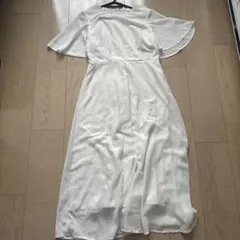 白のワンピース/お呼ばれドレス