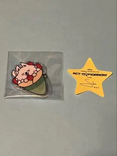 TXTプルバトゥ　アクリルバッジ　ヨンモン　ご当地　東京