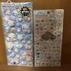 正規品　ピカプニシール　ジュエルプチドロップ　ぷくぷくあわわちゃん