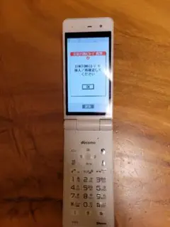 docomo P-01G 動作確認済み Panasonic ホワイト ガラケー