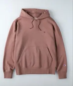 Champion パープル フード付きパーカー