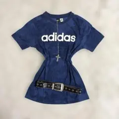 00s Y2K adidas カモフラ 迷彩柄 ピチT マクブリング 平成ギャル