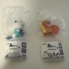 ポケモン 肩ズンFig. 第4弾 第8弾 ヒトカゲ ミジュマル 2種セット