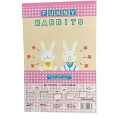 平成レトロ FUNNY RABBITS カミオ レア メモ帳 - メルカリ
