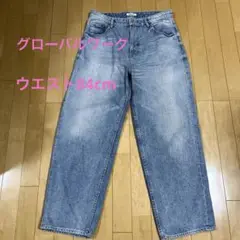 GLOBAL WORK ストレートジーンズ　Ｍ
