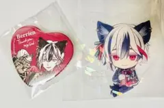 悪魔執事と黒い猫　あくねこ　ベリアン　ナンジャタウン　缶バッジ　クリアカード