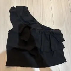 Rady ワンショルダー フリル トップス ブラック Sサイズのサムネイル