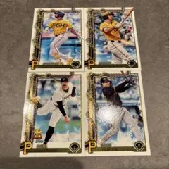 Toops MLB 2025 ホリデー　ピッツバーグパイレーツ4枚セット