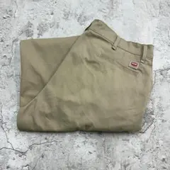 レッドキャップ　ワークパンツ　カーゴパンツ　古着　ベージュ　W38