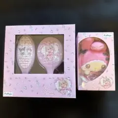 LiccAxMy Melody おめかしミラー＆ブラシセット、マスコット