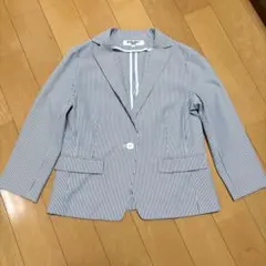 NATURAL BEAUTY BASIC ストライプ ジャケットS